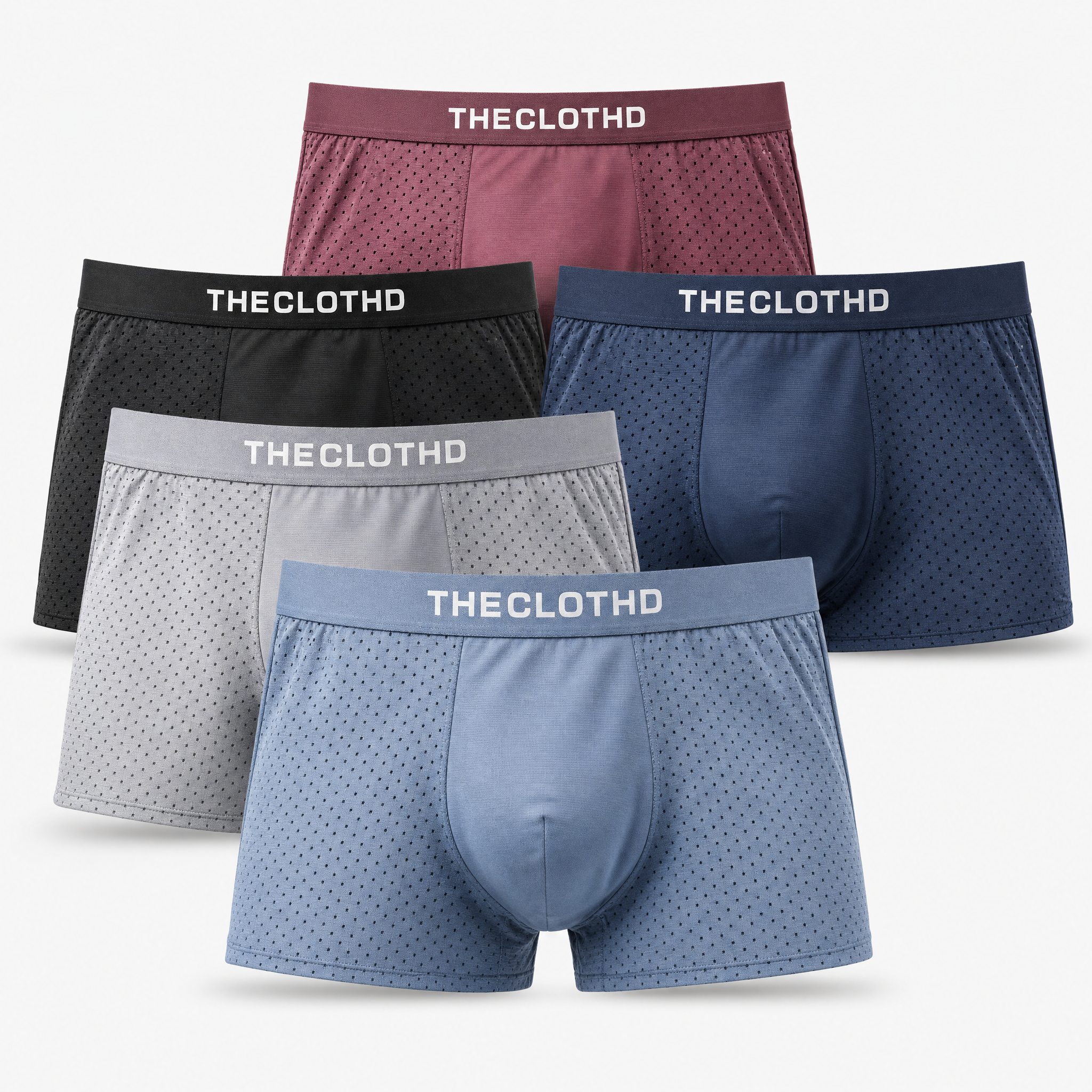 Theclothd Bamboo Boxer Briefs — Ultra-Soft, Breathable, All-Day Comfort