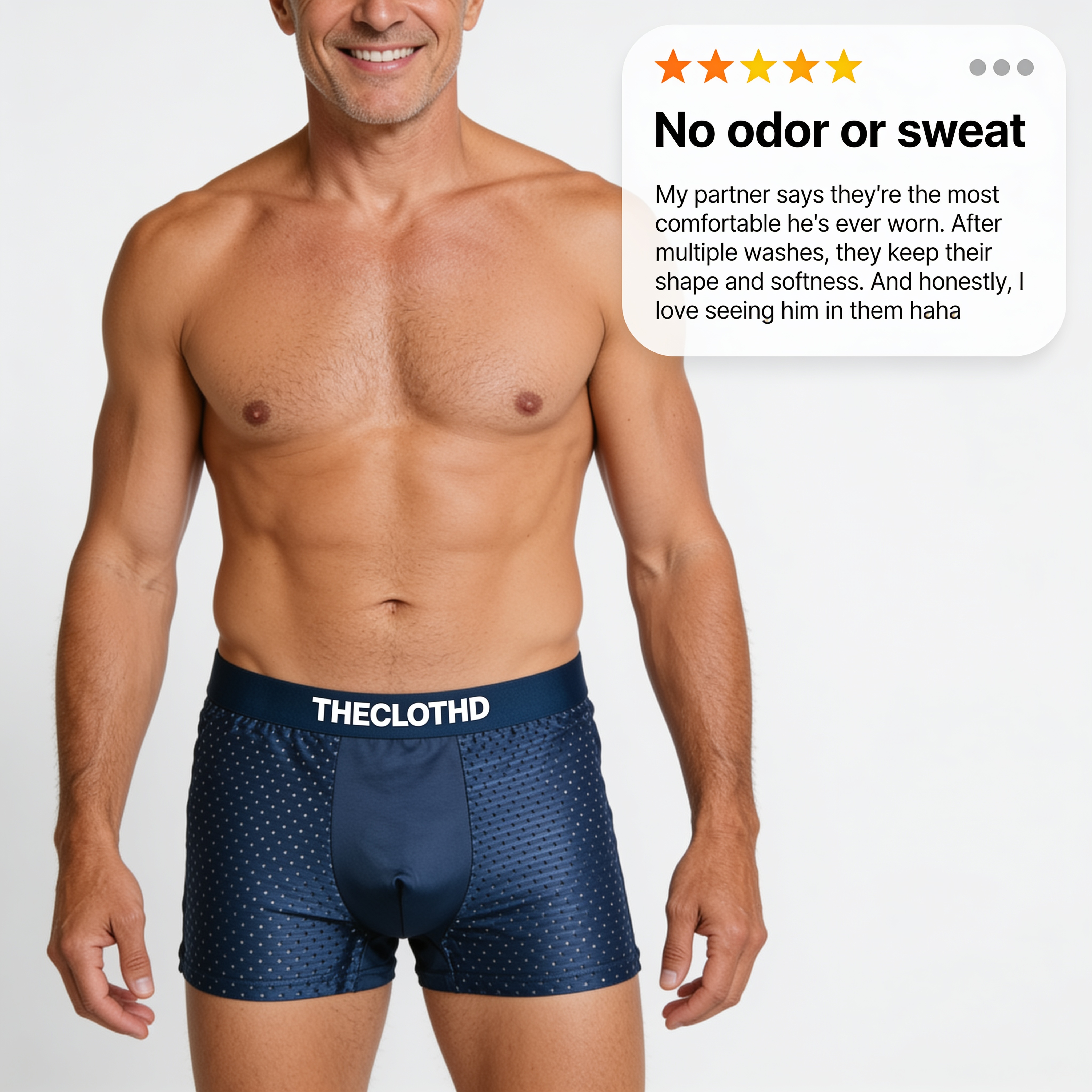 Theclothd Bamboo Boxer Briefs — Ultra-Soft, Breathable, All-Day Comfort
